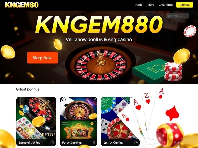 Welcome to kngem88.com – your ultimate destination for premium online gambling games, including live casino action, exciting slots, and top bonuses. Experience trusted gameplay and user-friendly features today!